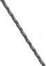 2223011 Шнур шелковый синтетический серый Ø3,0 мм (70 см)