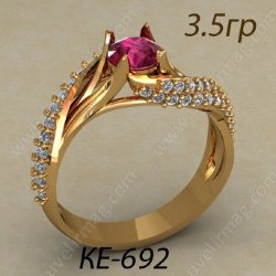 КЕ-692 Восковка кольцо