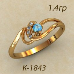 К1843 Восковка кольцо