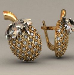 С00701 Восковка серьги