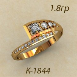 К1844 Восковка кольцо