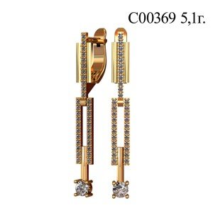 С00369 Восковка серьги