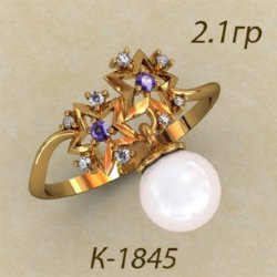 К1845 Восковка кольцо