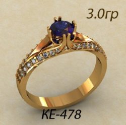 КЕ-478 Восковка кольцо